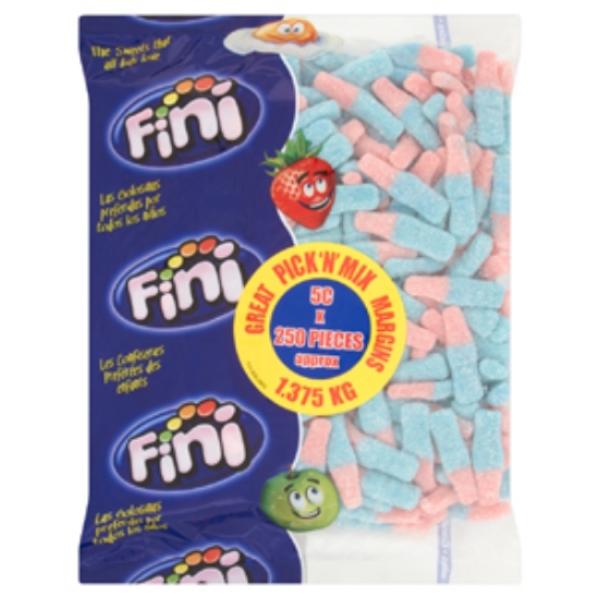 Picture of Fini 5c Bags Bubble Gum Bottles 1.3kg x1